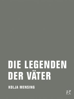 cover image of Die Legenden der Väter